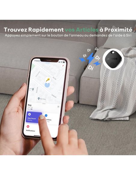 Atuvos Air Tag Traceur Lot De 4 - Atuvos